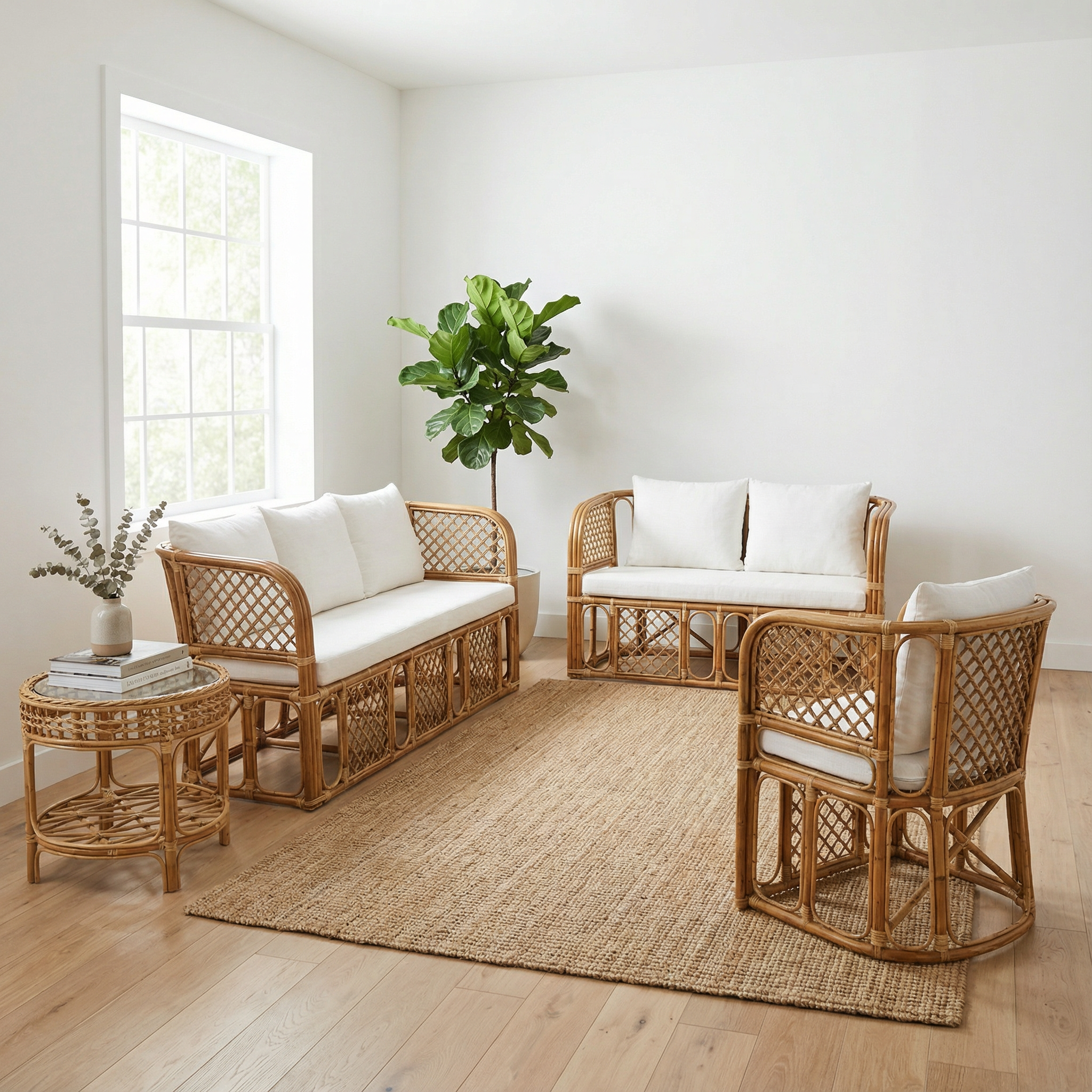 Premium Cane Furniture Set